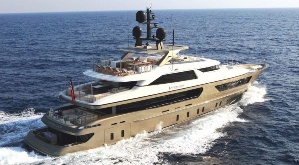 Achilles Luxury yacht 46 meter - Sanlorenzo | For sale with Mortola Yachts